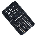 Professional Hair Extension Tools Kit with Pliers, Scissors, Hooks, Clips & Case